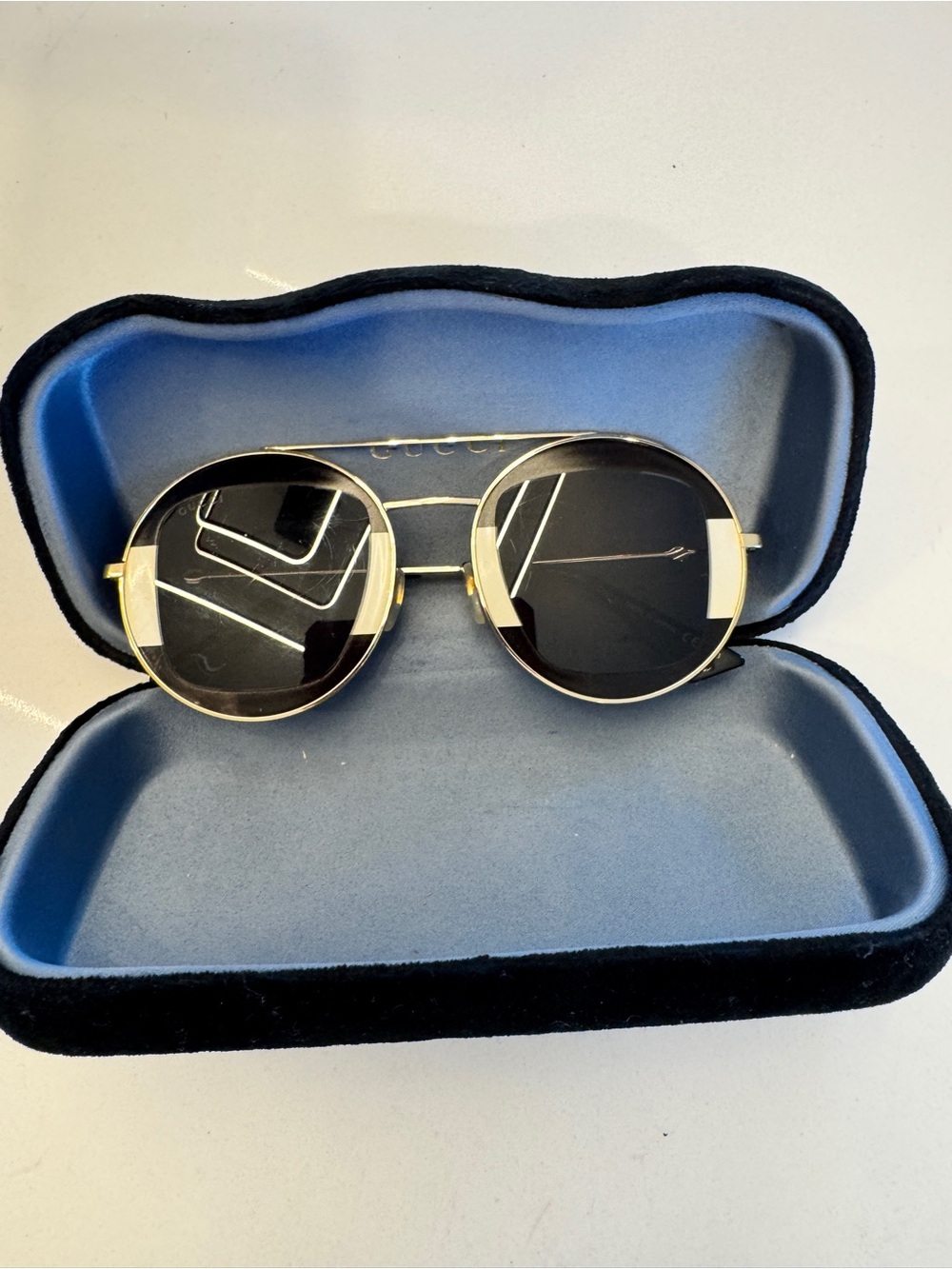 Gucci
Interlocking G Logo Wayfarer Sunglasses